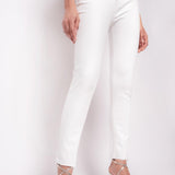 Pantalone skinny con cintura Birds SUSAN 24 PJ666 1J10V0Y78S Z14 PINKO White 