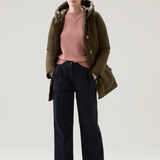 Maglia girocollo in misto lana e cashmere CFWWKN0253FRUF0603 4385 WOOLRICH Dry rose 