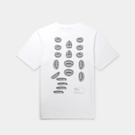 T-Shirt manica corta SENSES 2511150 WHITE DAILY PAPER White 