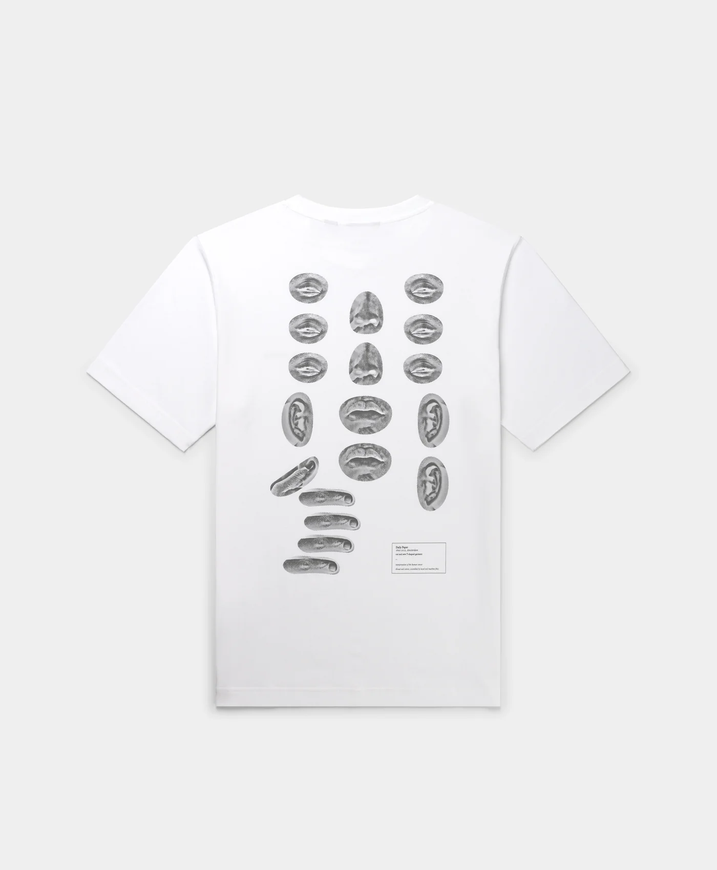 T-Shirt manica corta SENSES 2511150 WHITE DAILY PAPER White 
