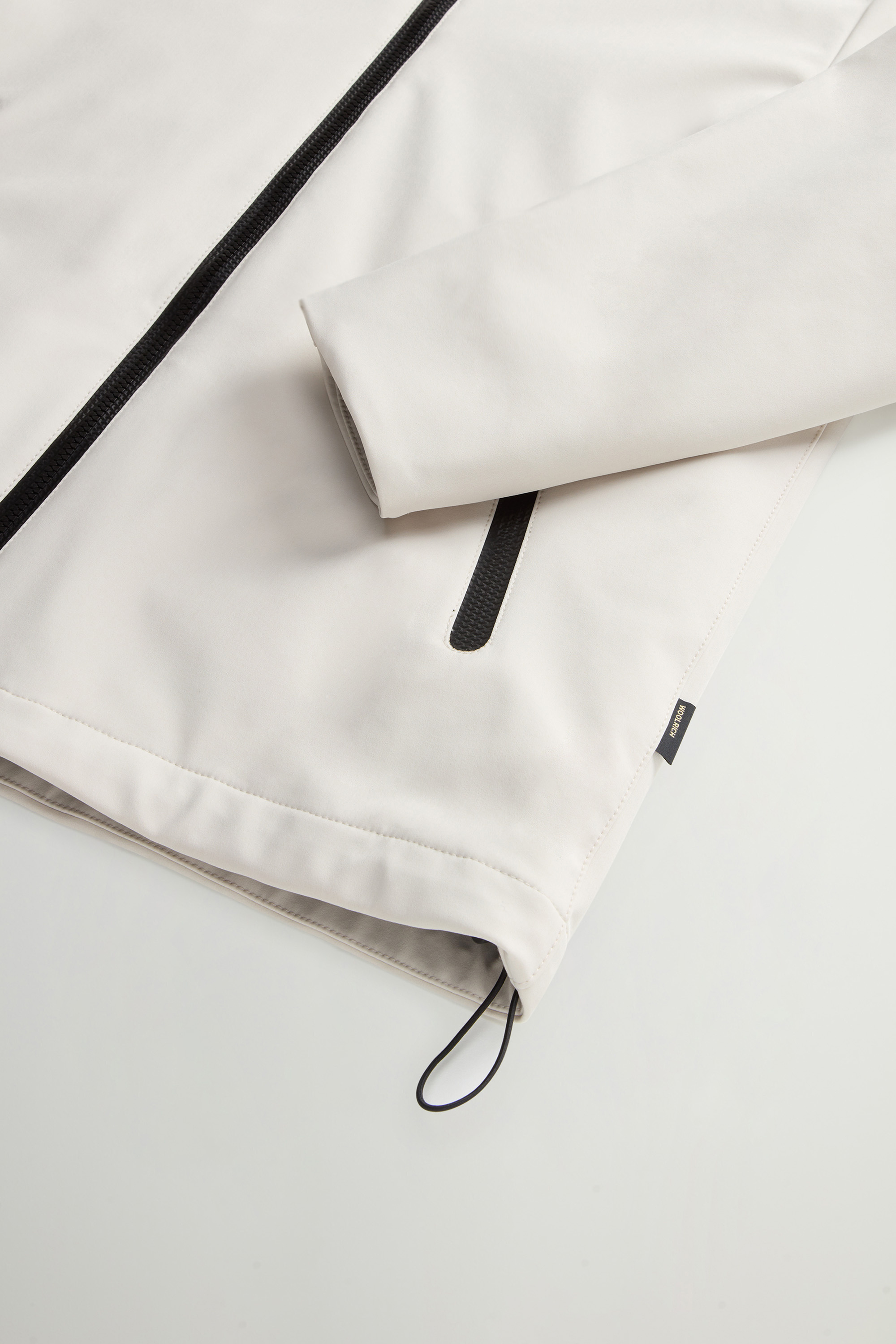Giacca in Softshell CFWOOU1047MRUT3496 811 WOOLRICH Sand rock 