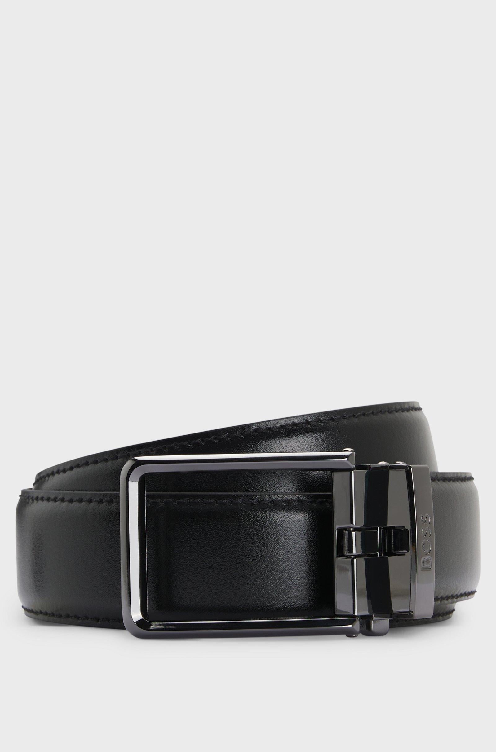 Cintura in pelle reversibile 50537049 10245669 01 002 BOSS Black 