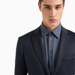 Abito in tessutto stretch EM000479 TE11061 UB109 EMPORIO ARMANI Dark navy 