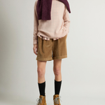Maglia girocollo in misto lana vergine e cashmere CFWWKN2025FRUF5067 4415 WOOLRICH Silver peony 