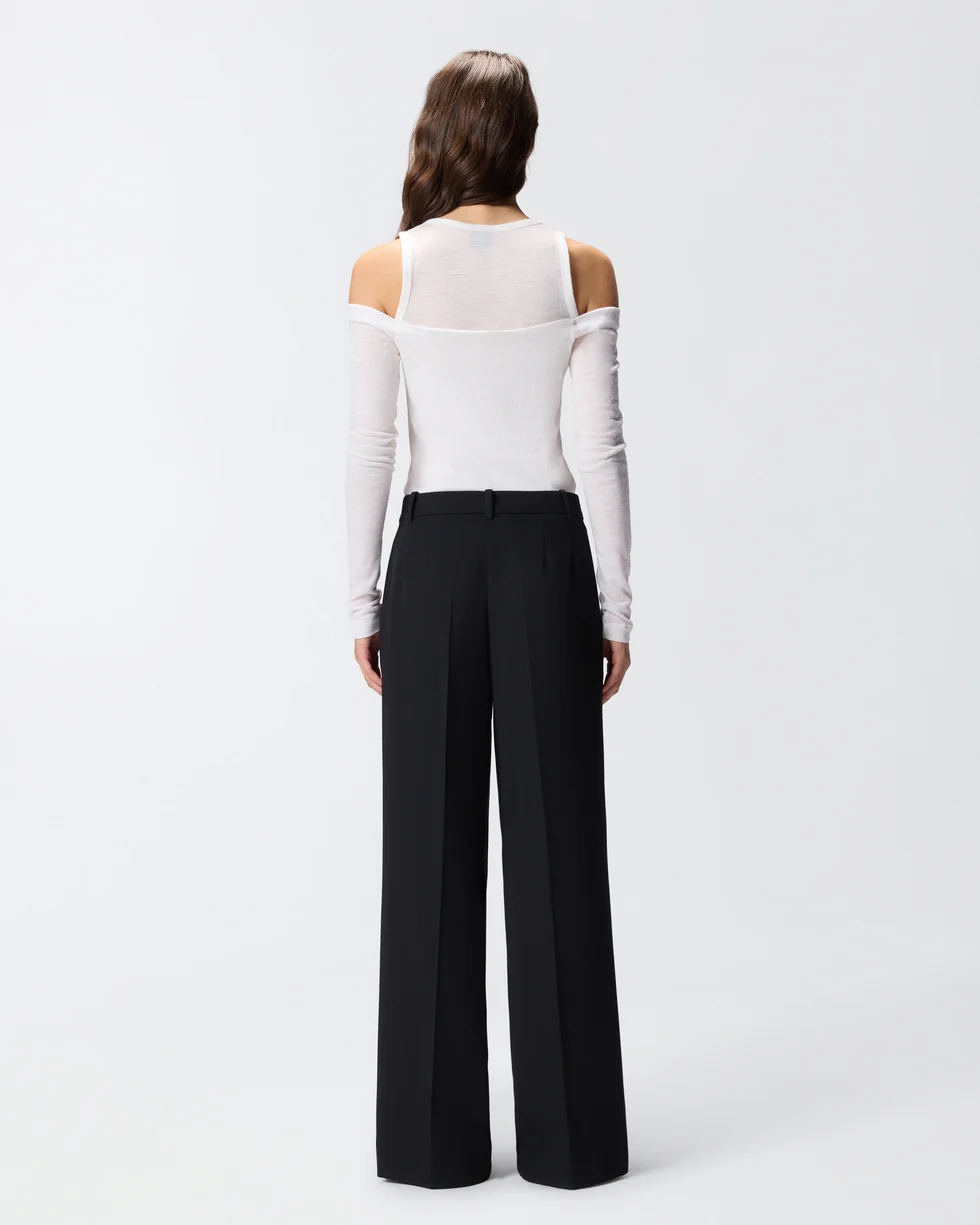 Pantaloni ampi a palazzo 105898A18E Z99 PINKO Black 