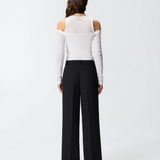 Pantaloni ampi a palazzo 105898A18E Z99 PINKO Black 