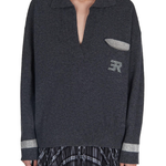 Maglia in lana D47EM022EO4 MFA98 ERMANNO FIRENZE Antracite 