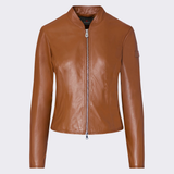Biker corto in nappa tinta PED5290 99011856 466 PEUTEREY Mou 