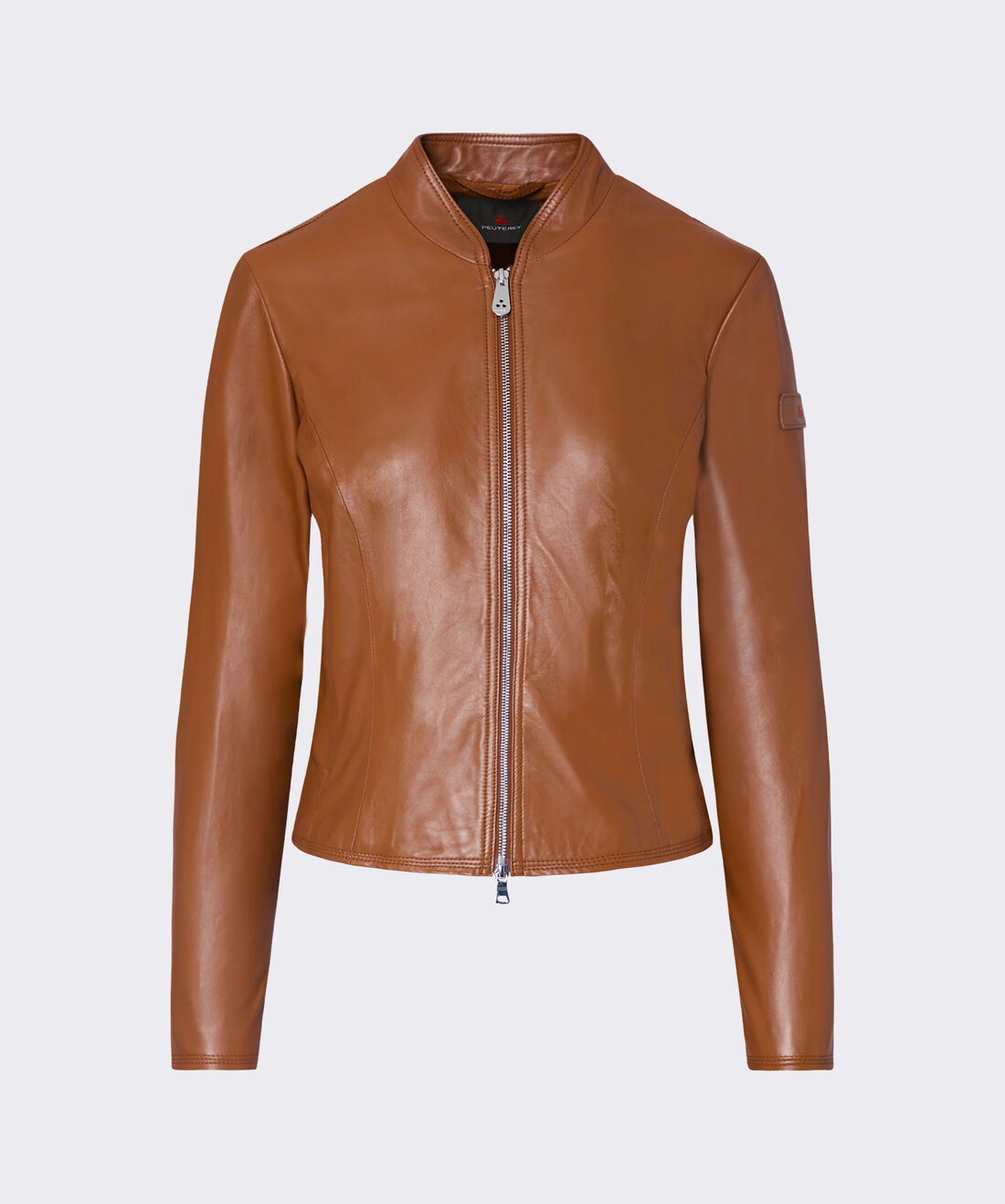 Biker corto in nappa tinta PED5290 99011856 466 PEUTEREY Mou 