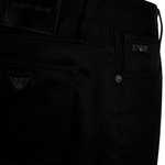 Pantalone 5 tasche in cotone elasticizzato 6D1J75 1NUPZ 0999 EMPORIO ARMANI Nero 