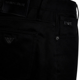 Pantalone 5 tasche in cotone elasticizzato 6D1J75 1NUPZ 0999 EMPORIO ARMANI Nero 