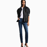 Jeans elasticizzato vestibilità skinny EW000205 AF17030 MB001 EMPORIO ARMANI Blue denim 