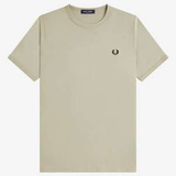 T-Shirt manica corta M3519 R26 FRED PERRY Seagrass 