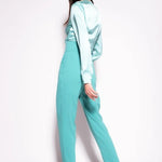 Blusa Loose Fit 100108ZR64 E77 PINKO Green 