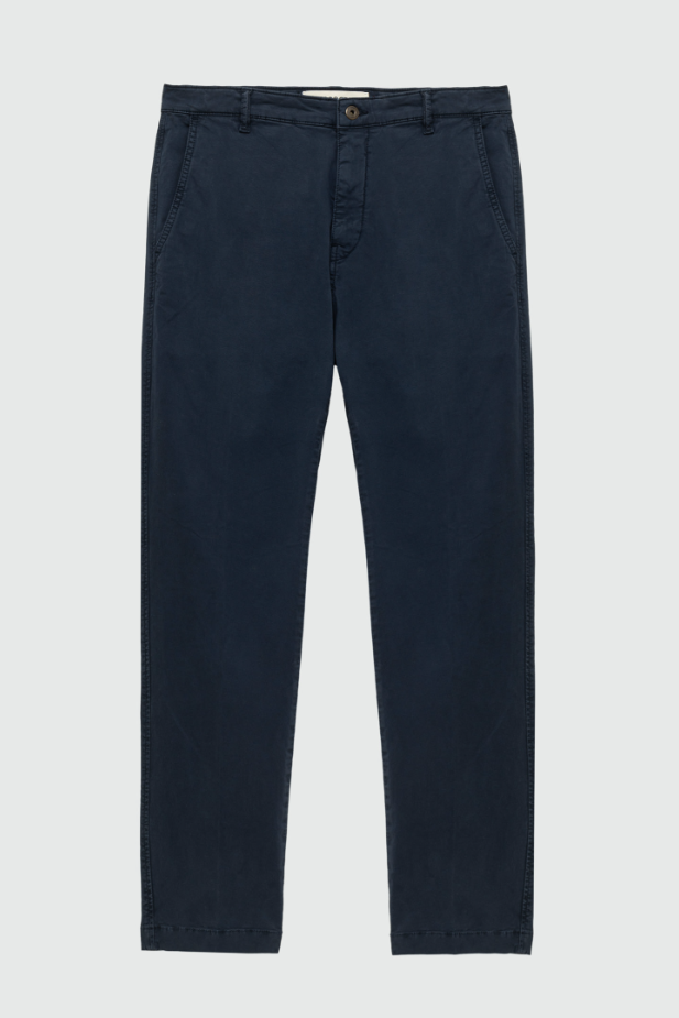 Pantalone in cotone lavato RRU90001 C925 0112 C0048 ROY ROGER'S Blue navy 