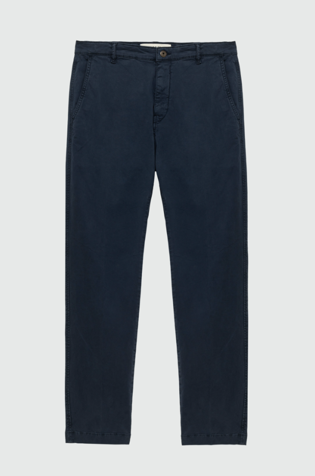 Pantalone in cotone lavato RRU90001 C925 0112 C0048 ROY ROGER'S Blue navy 