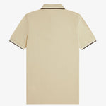 Polo manica corta M3600 12B FRED PERRY Oatm/snwh/anchgr 