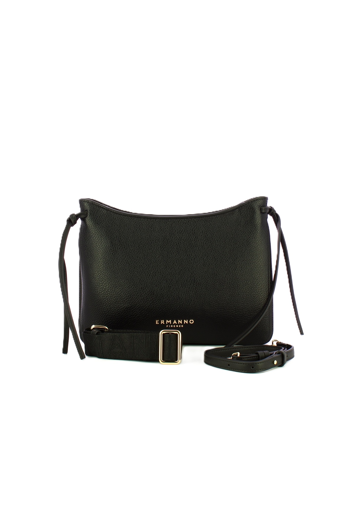 Borsa a spalla in ecopelle 12402126 BLACK ERMANNO FIRENZE Black 