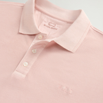 Polo Mackinack tinta in capo in piqué di cotone elasticizzato CFWOPO0065MRUT1483 4409 WOOLRICH Rose smoke 