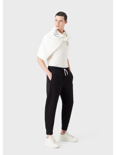 Jogger in felpa 6L1P83 1JWPZ 999 EMPORIO ARMANI Black 