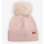 Cappello in lana con pon pon LHA0454 LHA PI11 BARBOUR Rose pink 