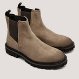 Stivali in suede 50552572 10262618 01 260 BOSS Beige 