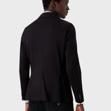 Giacca in jersey stretch con pettorina 6L1GL0 1JGXZ 0920 EMPORIO ARMANI Blue navy 