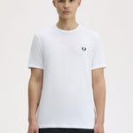 T-Shirt manica corta M3519 100 FRED PERRY White 