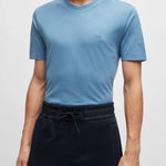 T-Shirt girocollo manica corta 50468347 10241525 01 459 BOSS Light pastel blue 