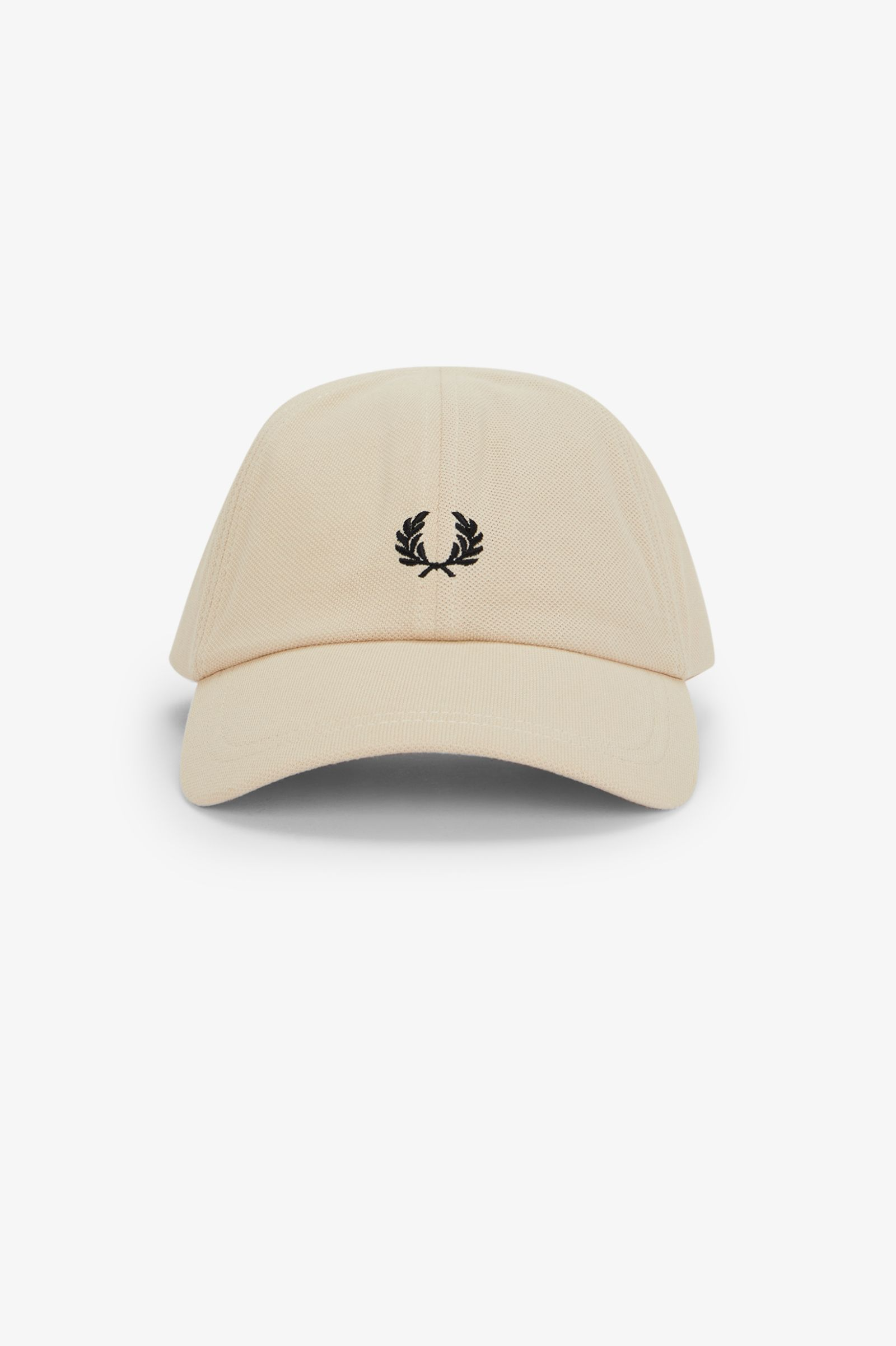 Cappellino classico in piqué HW2295 V54 FRED PERRY Oatmeal/black 