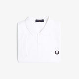 Polo manica corta M6000 100 FRED PERRY White 