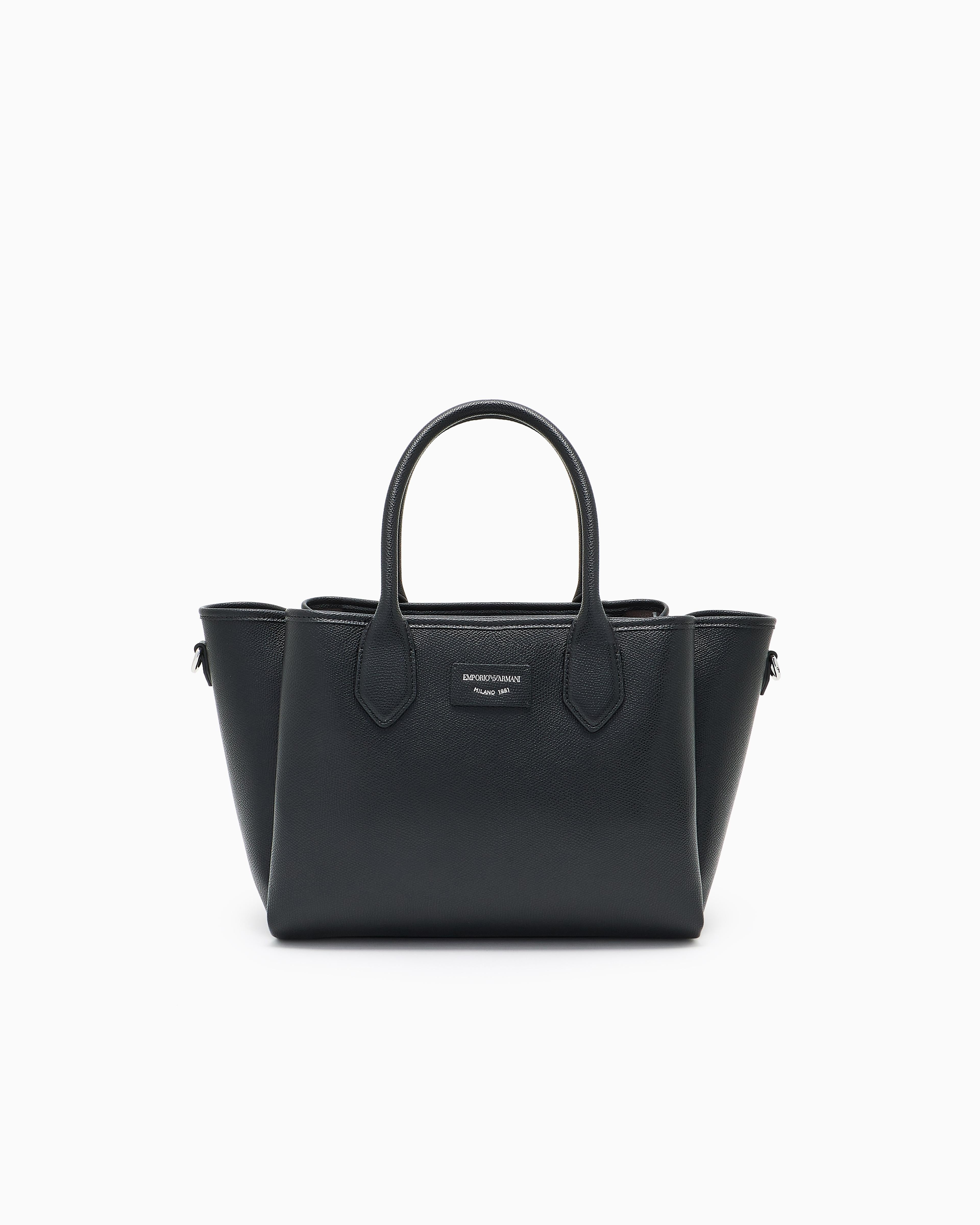 Borsa in ecopelle EW0002329 AF17799 MC149 EMPORIO ARMANI Nero/taupe 