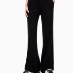 Pantaloni in jersey di cotone e modal 7W000961 AF12501 UC0001 EA7 Black 