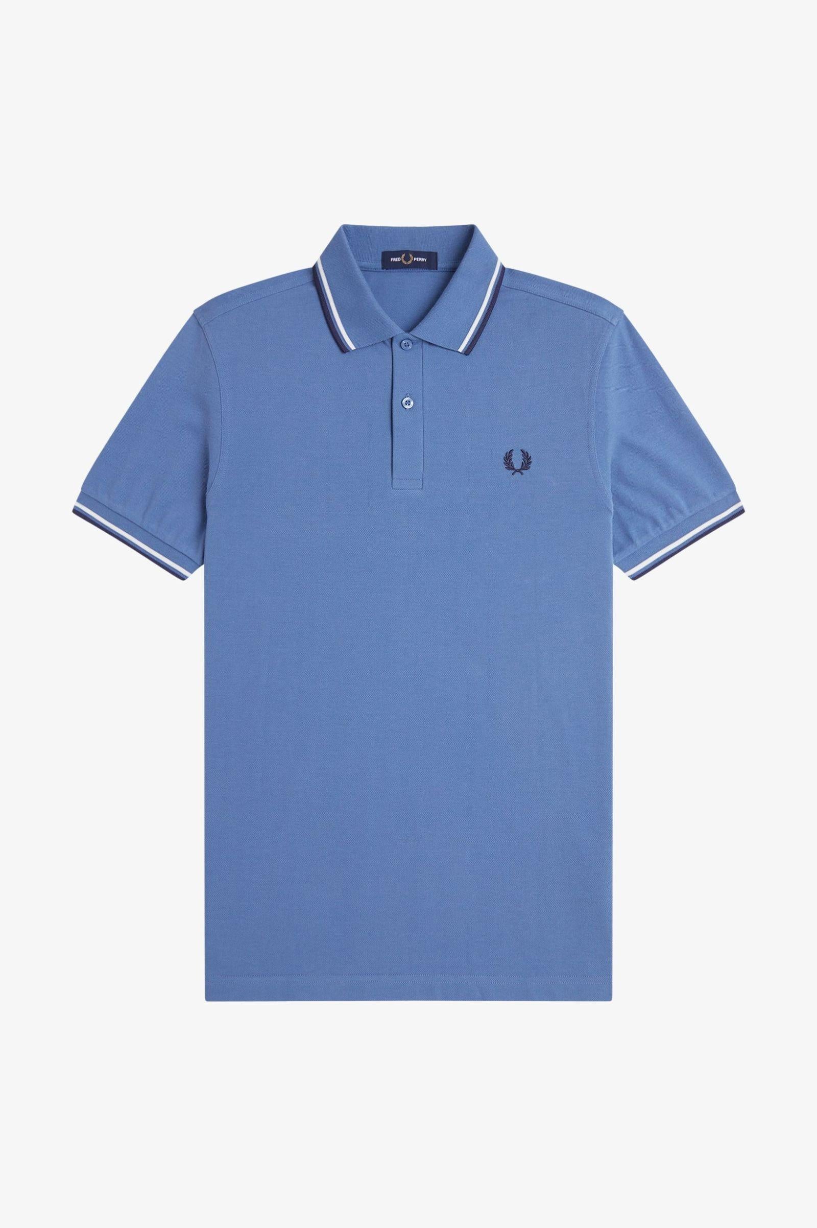 Polo manica corta M3600 89A FRED PERRY Abl/snwt/tnsbl 