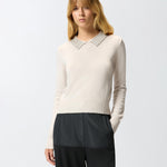 Maglia in lana 105530A2S4 I23 PINKO Grigio nuvola argento 