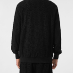 Felpa con motivo jacquard MJB3769 PTE021N 02 PHILIPP PLEIN Black 