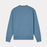 Felpa girocollo con ricamo FE68SW1064MF 67 KENZO Blu avio 