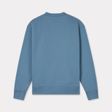 Felpa girocollo con ricamo FE68SW1064MF 67 KENZO Blu avio 