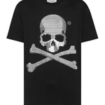 T-Shirt girocollo Skull&Bones MTK6188 PJY002N 02 02 PHILIPP PLEIN Black 