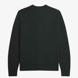 Cardigan in misto lana K9551 Q20 FRED PERRY Night green 