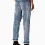 Jeans loose fit in denim selvedge Denim Lab 6R1J69 1DQTZ 0943 EMPORIO ARMANI Blue denim chiaro 