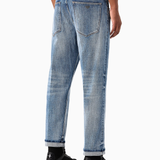 Jeans loose fit in denim selvedge Denim Lab 6R1J69 1DQTZ 0943 EMPORIO ARMANI Blue denim chiaro 