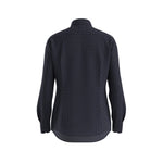 Camicia slim in microfibra 50561106 10278633 01 404 BOSS Dark blue 