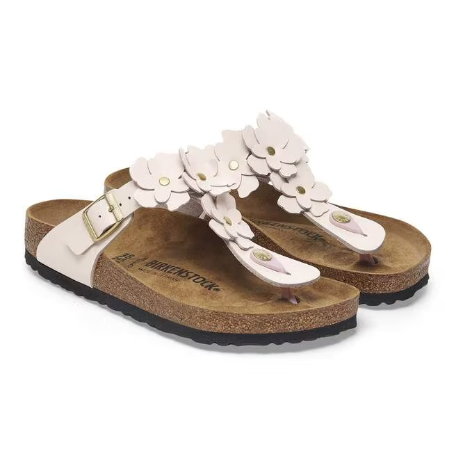 Infradito in pelle GIZEH FLOWERS 1029287 LIGHT ROSE BIRKENSTOCK Light rose 
