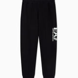 Pantaloni jogger in cotone Visibility 7M001330 AF17787 UC001 EA7 Black 