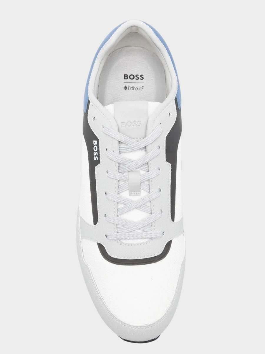 Sneakers in tessuto tecnico 50563822 10280114 01 064 BOSS Open grey 