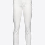 Pantalone skinny con cintura Birds SUSAN 24 PJ666 1J10V0Y78S Z14 PINKO White 