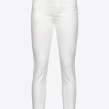 Pantalone skinny con cintura Birds SUSAN 24 PJ666 1J10V0Y78S Z14 PINKO White 