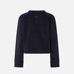 Felpa girocollo 105613A2TC G82 PINKO Blu tenebra 