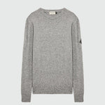 Maglia girocollo in lana e cachemire RRU502CE39 BG1 ROY ROGER'S Silk/nebbia 